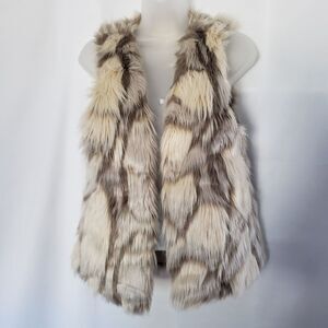 The Impeccable Pig faux‎ fur vest sz Xs/s